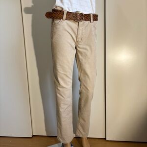 Vintage 1969 Gap limited edition corduroy Tan jeans straight fit size 4